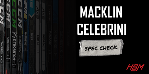 Macklin Celebrini Stick Spec Check