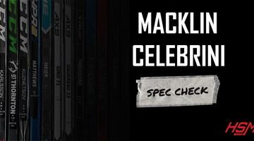 Macklin Celebrini Stick Spec Check