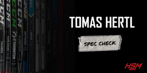 Tomas Hertl Stick Spec Check