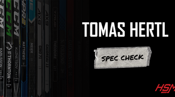 Tomas Hertl Stick Spec Check