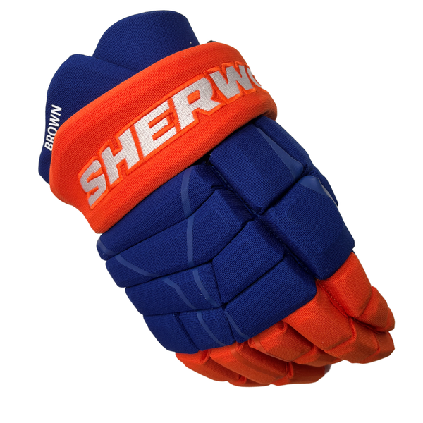 Sherwood Code TMP - NHL Pro Stock Glove - Connor Brown (Orange/Blue)