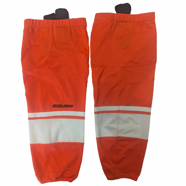 Bauer - Used Hockey Socks (Orange/White)