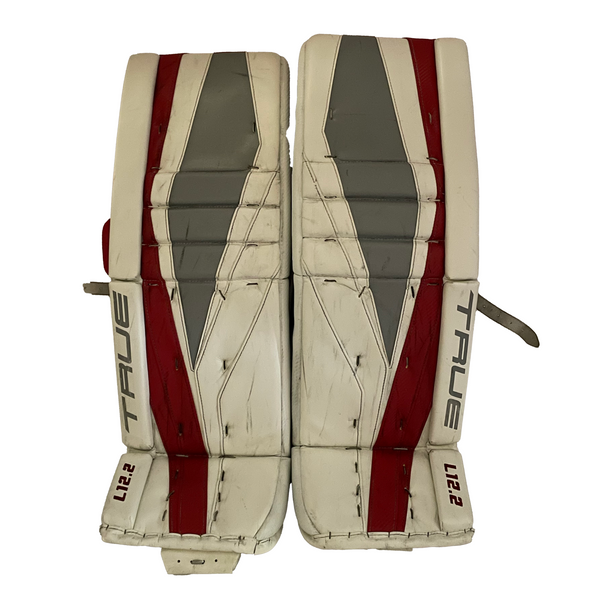 True L12.2 - Used Pro Stock Full Goalie Set (White/Red)