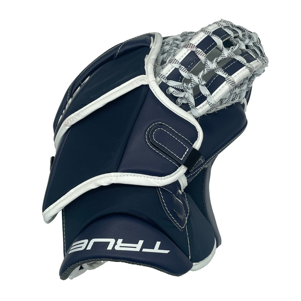 True L20.2 - Used Pro Stock Goalie Trapper (Navy/White)