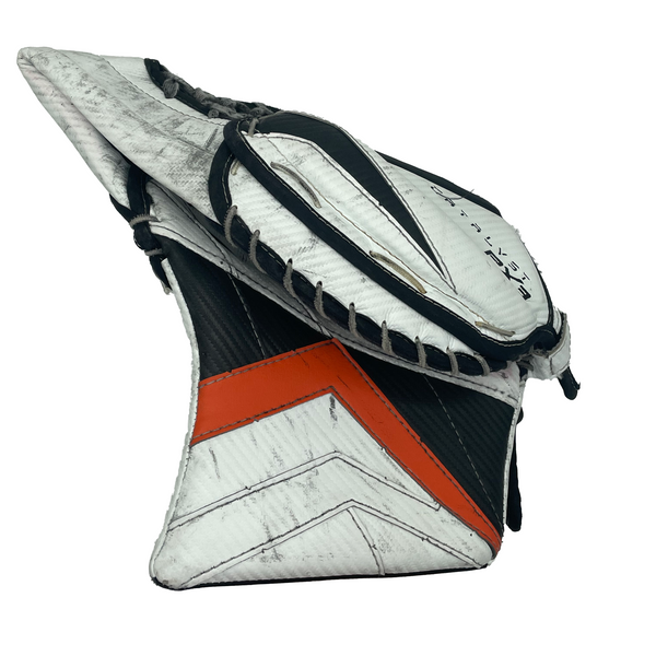 True Catalyst PX3 - Used Pro Stock Goalie Trapper (White/Black/Orange)