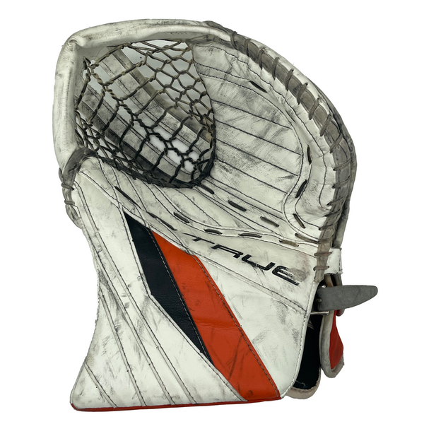 True L20.2 - Used Pro Stock Goalie Pad Full Set (White/Black/Orange)