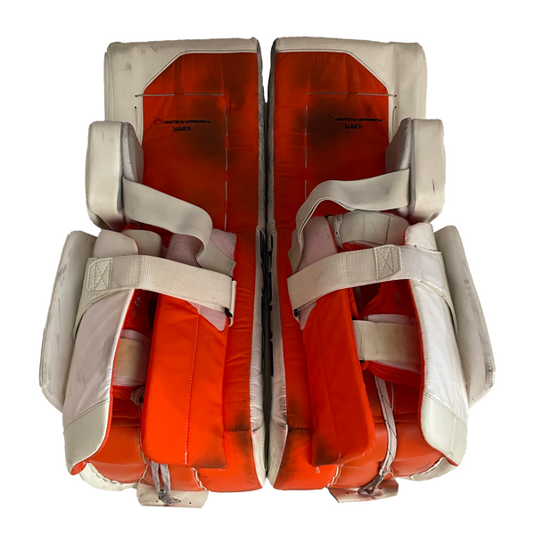 True L20.2 - Used Pro Stock Goalie Pad Full Set (White/Black/Orange)