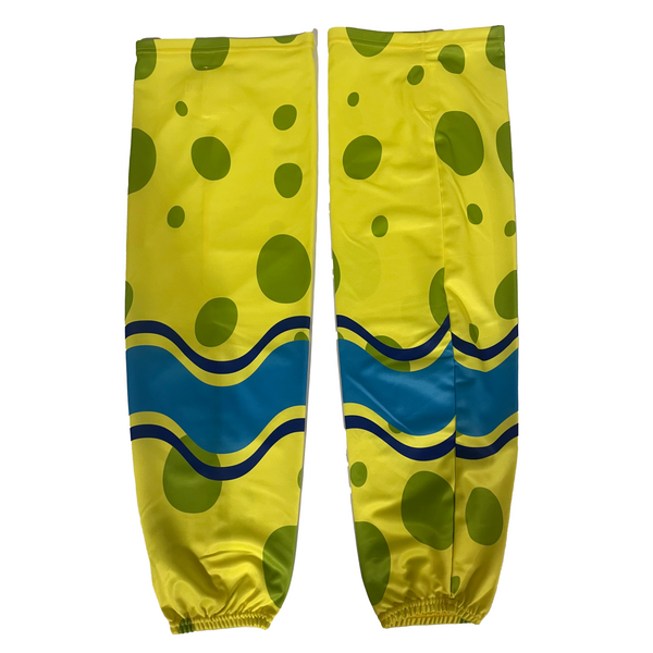 ECHL - Used Hockey Socks (Spongebob)