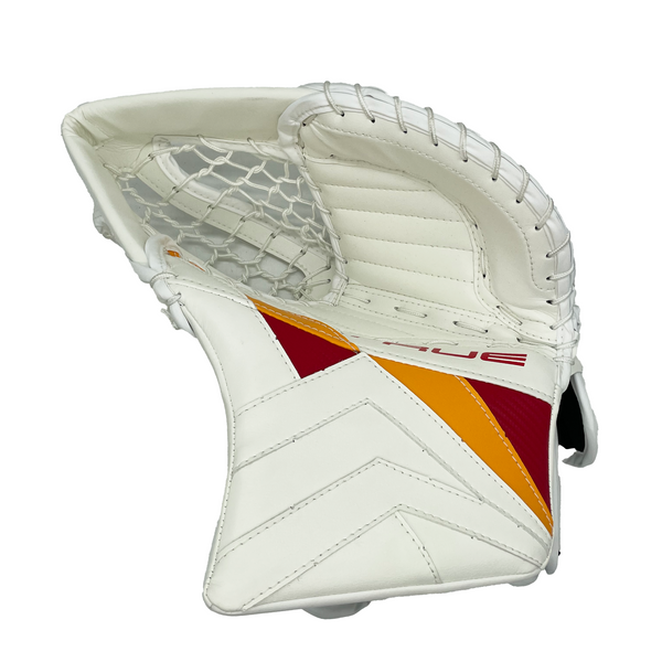 True Catalyst PX3 - New Pro Stock Goalie Glove (White/Red/Yellow)