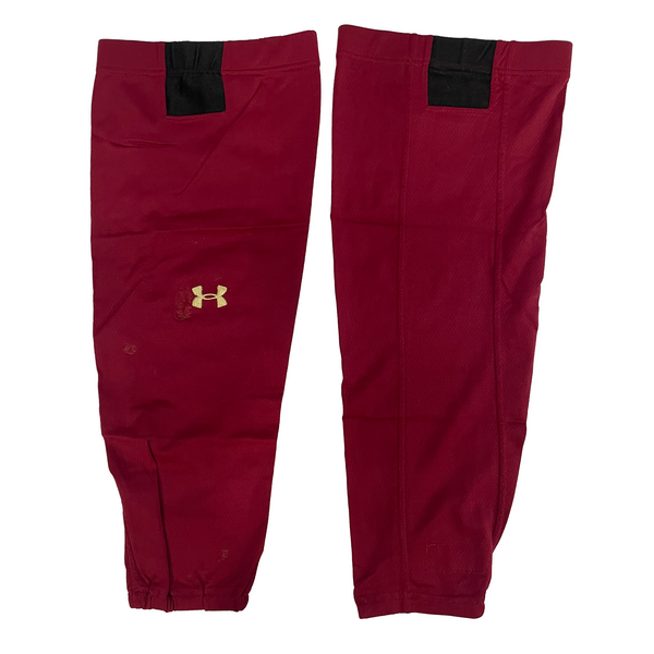 NCAA - Used Under Armour Hockey Socks (Maroon)