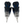 Load image into Gallery viewer, Bauer Vapor Hyperlite 2 - Pro Stock Hockey Skates - Size 8D (Blue)
