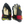 Load image into Gallery viewer, Warrior Alpha Pro - Pro Stock Hockey Gloves (Black/Red/Yellow)
