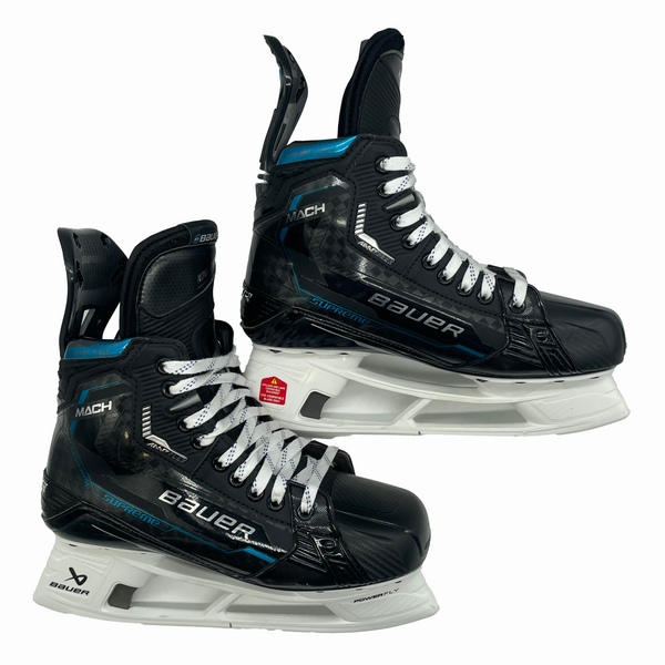 Bauer Supreme Mach - Pro Stock Hockey Skates - Size 9D (Powder Blue)