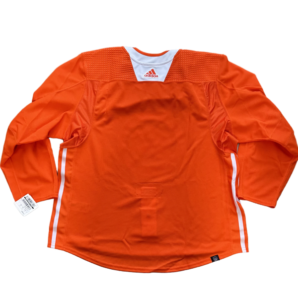 NHL - Philadelphia Flyers New Prime Green Adidas Practice Jersey (Orange)