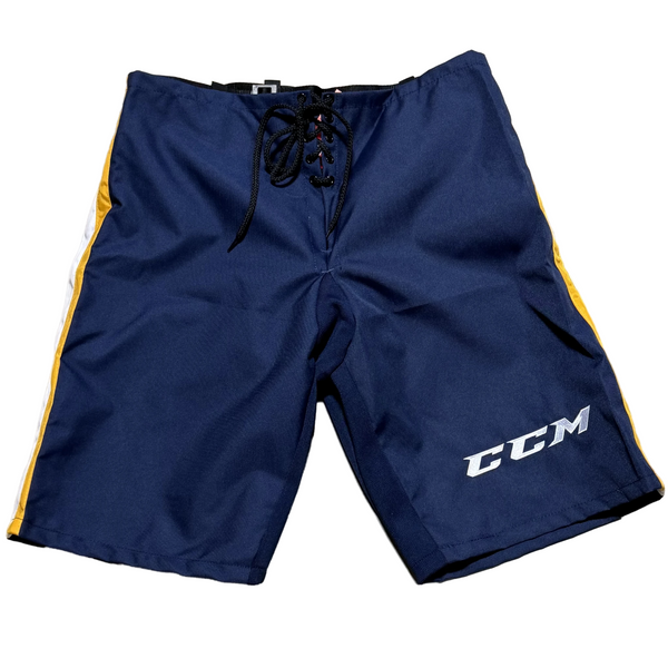 CCM PP10 - Pro Stock Pant Shell (Navy/Yellow/White)