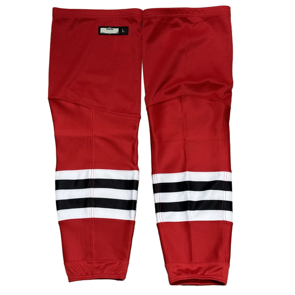 New - CCM OHL Game Sock (Red/White/Black)