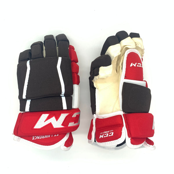 CCM HG97PP - NCAA Pro Stock Glove (Red/Brown/White)