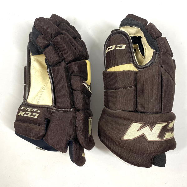 CCM HGTKXP - AHL Pro Stock Glove (Brown)