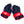 Load image into Gallery viewer, Reebok 10K - Used Pro Stock Glove (Navy/Red)
