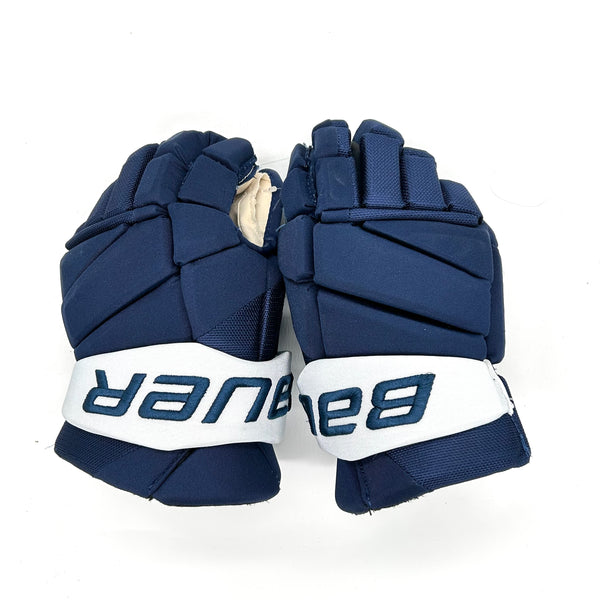 Bauer Vapor Hyperlite - Used Pro Stock Glove (Navy)