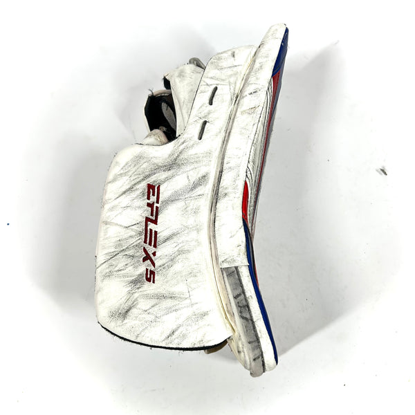 CCM Extreme Flex 5  - Used Goalie Blocker (Blue/Red/White)