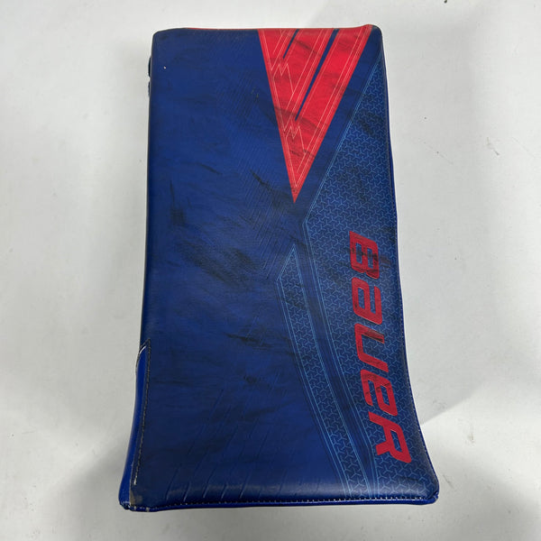 Bauer Supreme Ultrasonic - Used Goalie Blocker (Red/Blue)