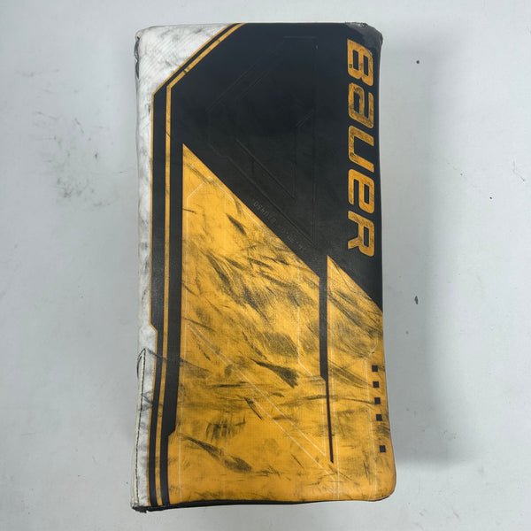 Bauer Supreme Mach - Used Goalie Blocker (Black/White/Yellow)