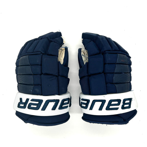 Bauer Pro Series - Used Pro Stock Glove (Navy/White)