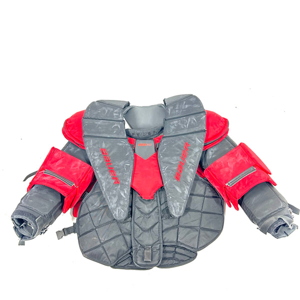 Bauer Pro Series - Used Pro Stock Goalie Chest Protector (Black/Red)