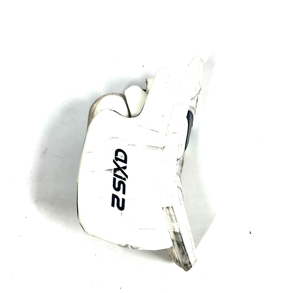 CCM Axis 2 - Used AHL Pro Stock Senior Goalie Full Set (White/Navy)