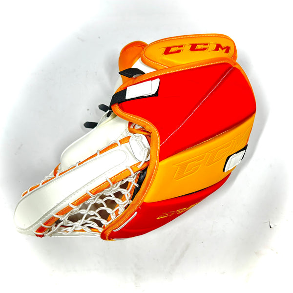 CCM Extreme Flex 5 - Pro Stock NHL Goalie Glove - (Red/Yellow/White)