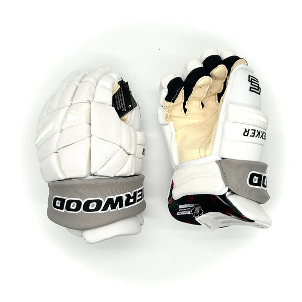 Sherwood Rekker Legend Pro - NHL Pro Stock Glove - Pro Palm - Los Angeles Kings (White/Grey/Black)