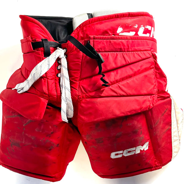 CCM HPG12A - Used Goalie Pant (Red/White)