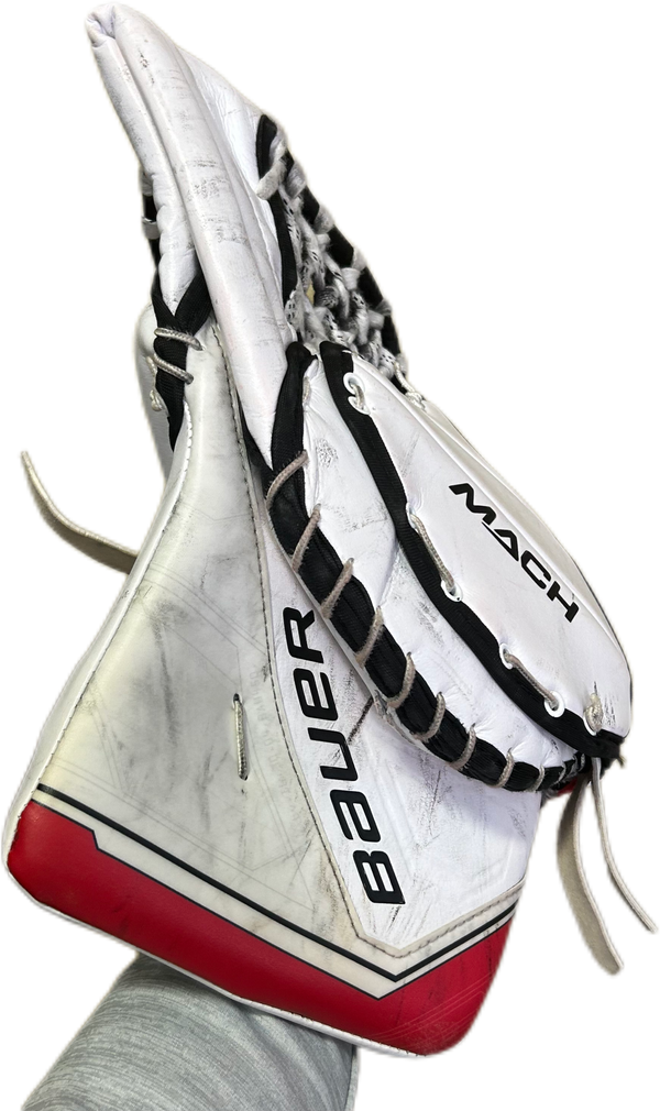 Bauer Supreme Mach - Used Pro Stock Full Set (White/Red/Black)