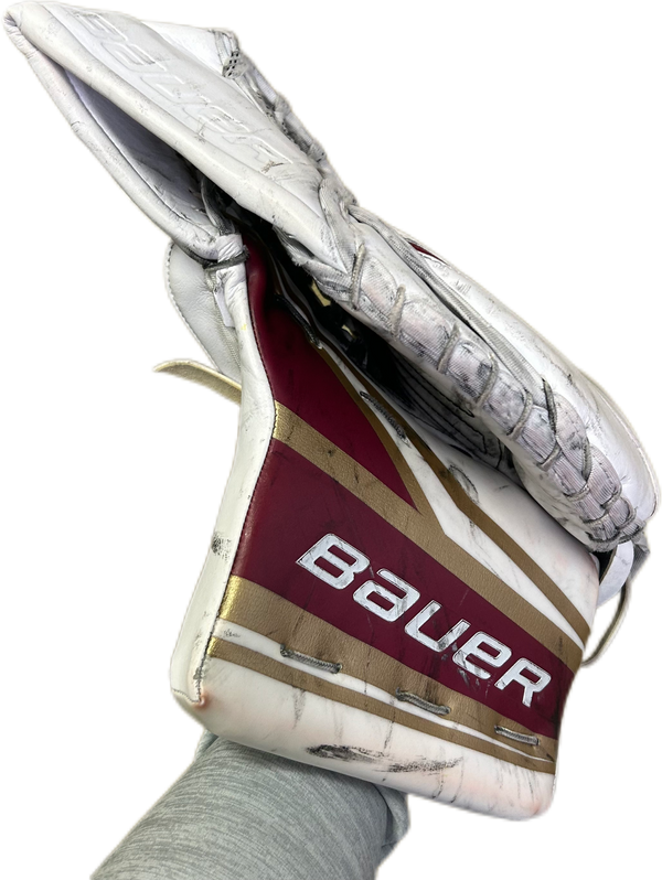 Bauer Supreme Mach - Used Pro Stock Full Set (White/Maroon/Gold)