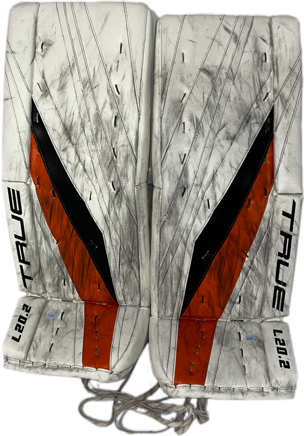 TRUE L20.2 - Used Pro Stock Goalie Full Set (White/Orange/Black)