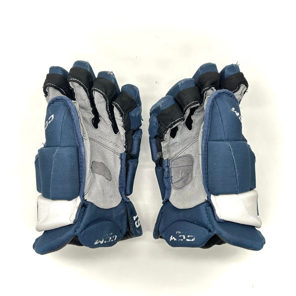 CCM HGJSPP - Used NCAA Pro Stock Gloves (Navy/White)