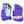 Load image into Gallery viewer, Warrior Covert QR6 - Team Stock Glove - Orlando Solar Bears ECHL (Purple/Orange)
