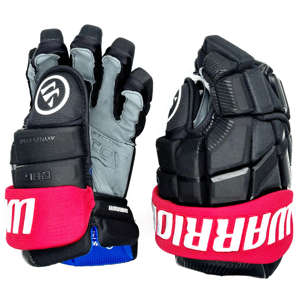 Warrior Covert QR6 - Team Stock Glove - Carolina Hurricanes (Black/Red)