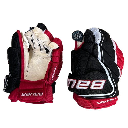 Bauer Vapor 1X Pro Lite - Pro Stock Hockey Gloves (Black/Red/White)