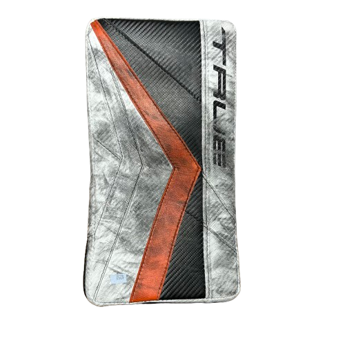 TRUE Catalyst Px3 - Used Pro Stock Goalie Blocker (White/Black/Orange)