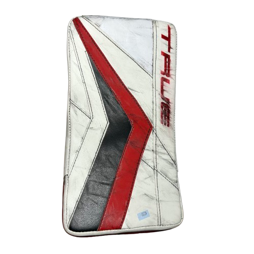 True Catalyst Px3 - Used Pro Stock Goalie Blocker (White/Red/Black)