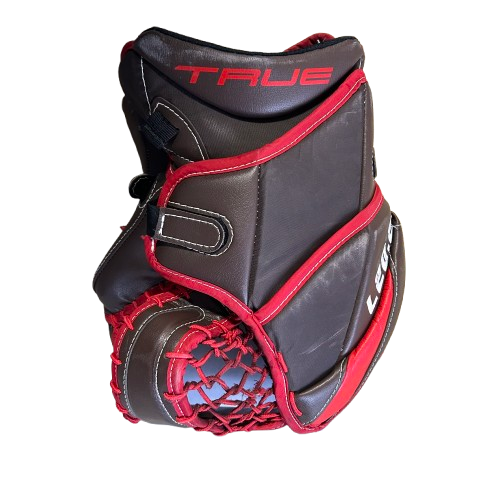 TRUE L20.2 - Used Pro Stock Goalie Glove (Brown/Red)