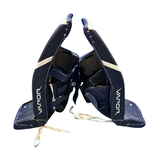 Bauer Vapor Hyperlite - Used Pro Stock Goalie Full Set (Navy/White)