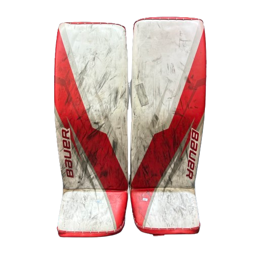 Bauer Vapor Hyperlite 2 - Used Pro Stock Full Right Goalie Full Set (White/Red)