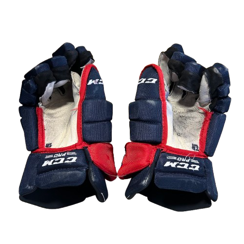 CCM HGTK - Used Pro Stock Glove (Navy/Red) #2