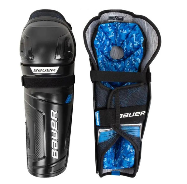 S24 Bauer X Shin Pads - Intermediate