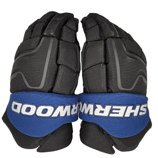 Sherwood Code Encrypt Pro - NHL Pro Stock Glove - Toronto Maple Leafs (Black/Blue)