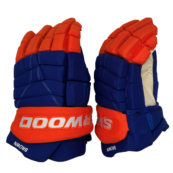 Sherwood Code TMP - NHL Pro Stock Glove - Connor Brown (Orange/Blue)