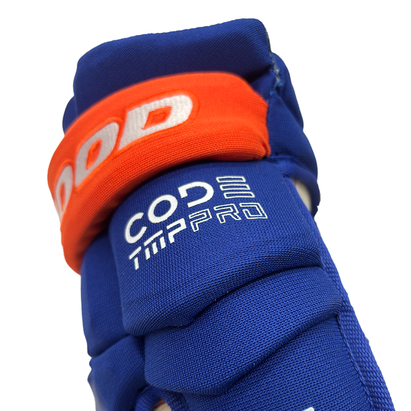 Sherwood Code TMP - NHL Pro Stock Glove - Connor Brown (Orange/Blue)